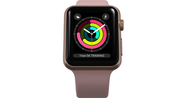 Apple watch series 3 gold refurbished best sale