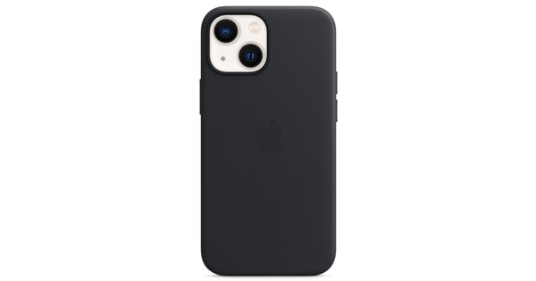 Apple iPhone 13 Mini Back Cover with MagSafe Leather Midnight