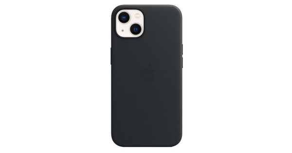 Apple iPhone 13 Backcover mit MagSafe Leder Mitternacht