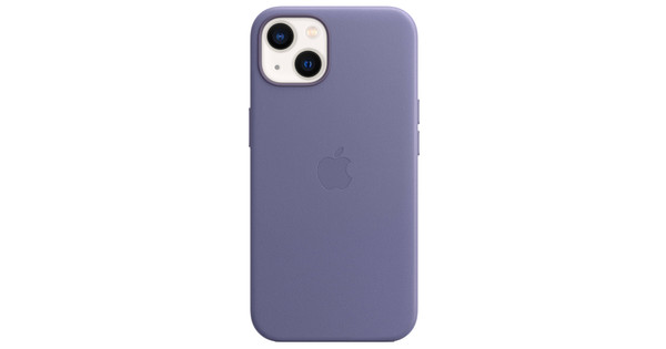 Apple Iphone 13 Backcover Mit Magsafe Leder Wisteria Coolblue Vor