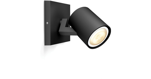 Philips Hue Runner Einzelspot Aufbauspot White Ambiance Schwarz