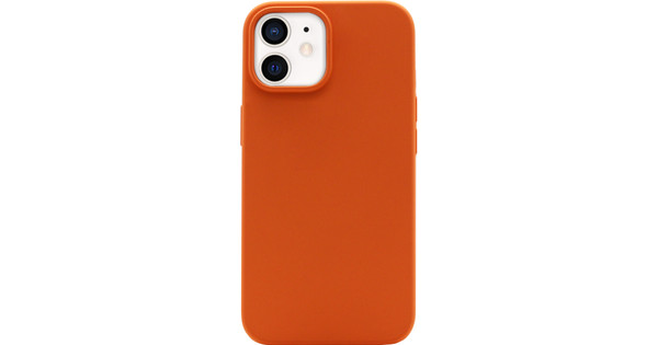 BlueBuilt Soft Case Apple iPhone 12 / 12 Pro Back Cover with MagSafe Orange