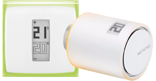 Netatmo Modulierender Smart-Thermostat + 1 Heizkörperventil