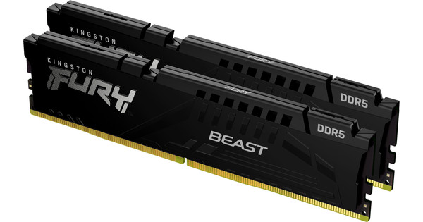 Kingston FURY Black Beast DDR5 DIMM Memory 4800 MHz 32 GB (2 x 16 GB)