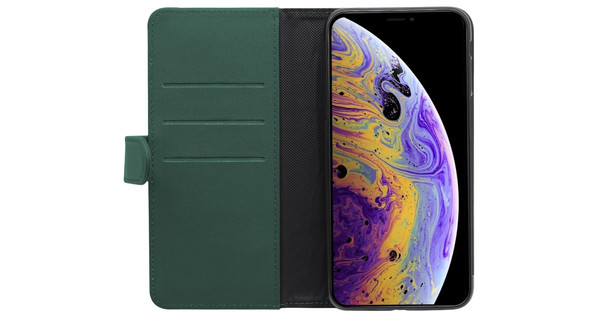 BlueBuilt Apple iPhone Xs / X 2-in-1-Hülle Leder Grün