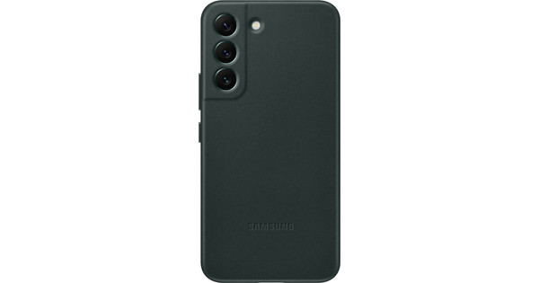 Samsung Galaxy S22 Backcover Leder Grün