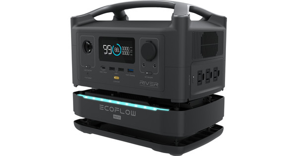 EcoFlow River Max Tragbare Powerstation 576 Wh | Coolblue - Vor 13:00,  morgen da