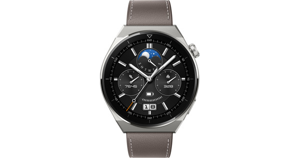 Huawei Watch GT 3 Pro Titanium Classic Silber 46 mm