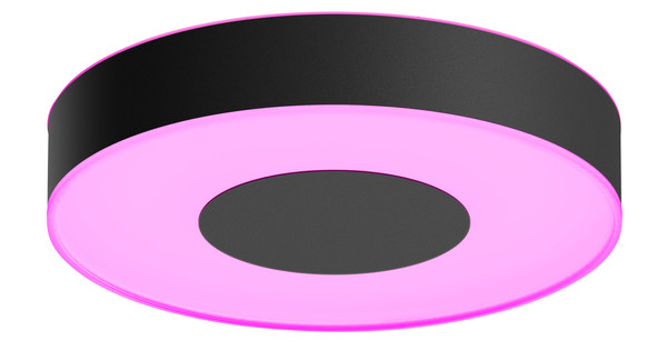 Philips Hue Xamento Badezimmer-Deckenleuchte - Weiß- und Farblicht - schwarz - 38 cm