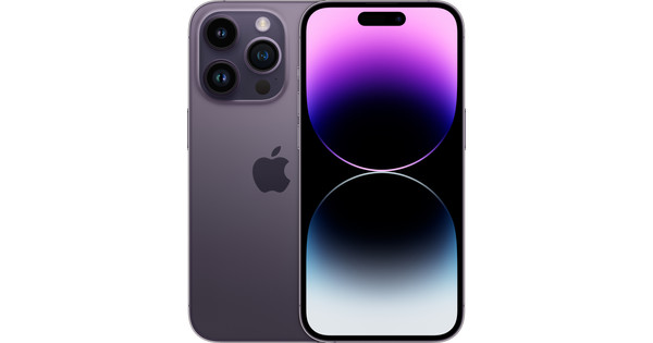 Apple iPhone 14 Pro 128GB Violett | Coolblue - Vor 13:00, morgen da