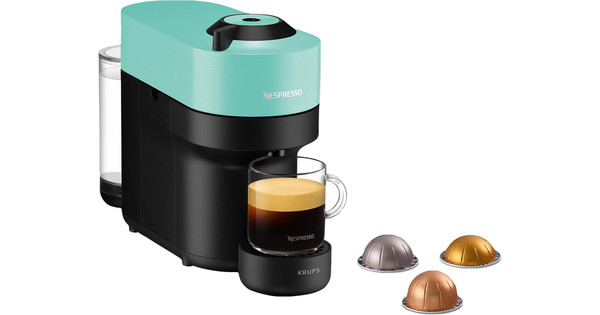 Krups Nespresso Vertuo Pop XN9204 Aqua Mint