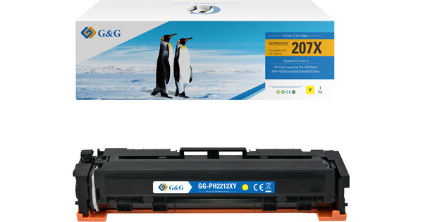 G&G 207X Toner Gelb Hohe Kapazität