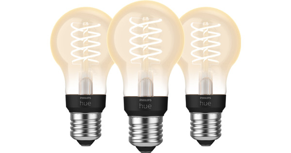 Philips Hue Filamentlampe White Standard E27 - 2023 - 3er-Pack