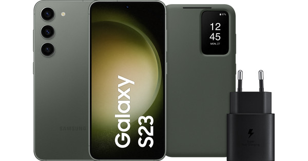 Samsung Galaxy S23 128GB Grün 5G + Zubehörpaket