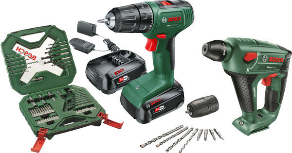 Bosch DIY 2 piece Drill Battery Combi Set Coolblue Before 13 00 delivered tomorrow