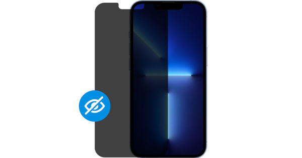 BlueBuilt Apple iPhone 14 / 13 / 13 Pro Blickschutzfilter Panzerglas