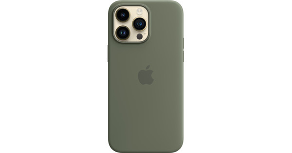 Apple iPhone 14 Pro Max Backcover mit MagSafe Oliv