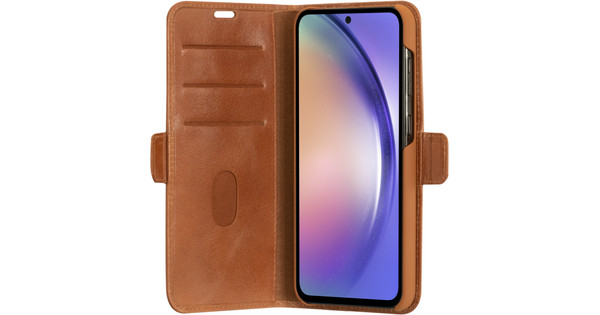 DBramante1928 Copenhagen Slim Samsung Galaxy A54 Book Case Leder Braun