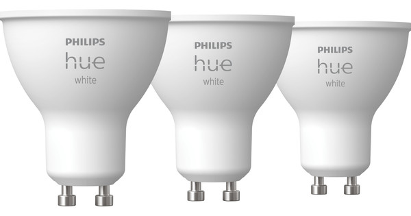Philips Hue White GU10 3er-Pack
