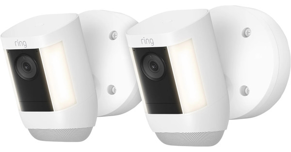 Ring Spotlight Cam Pro - Wired - Weiß - Doppelpack