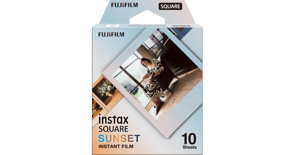 instax SQUARE 'Sunset' Film, FUJIFILM X