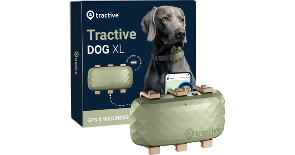 Tractive GPS-Tracker Hund XL Grün