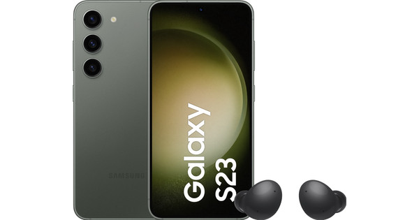 Samsung Galaxy S23 128GB Grün 5G + Galaxy Buds2 Schwarz