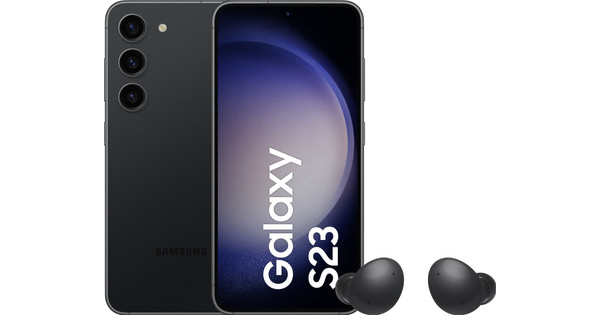 Samsung Galaxy S23 128GB Schwarz 5G + Galaxy Buds2 Schwarz