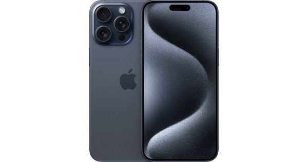 Apple iPhone 15 Pro Max 256GB Titan Blau | Coolblue - Vor 13:00, morgen da