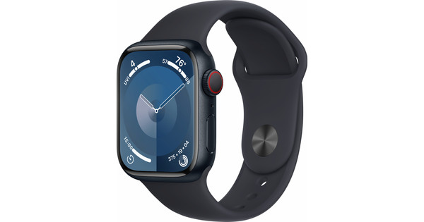 Apple Watch Series 9 4G 41mm Midnight Aluminum Sport Band S/M