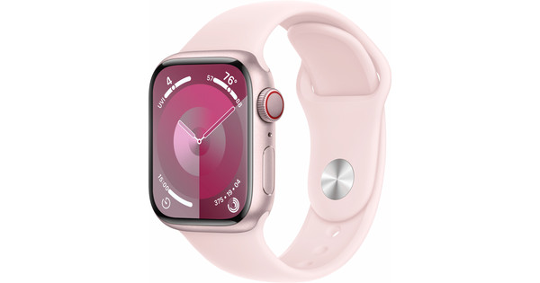 Apple Watch Series 9 4G 41mm Pink Aluminum Sport Band S/M