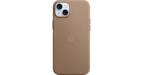 Apple iPhone 15 Plus FineWoven Back Cover with MagSafe Taupe