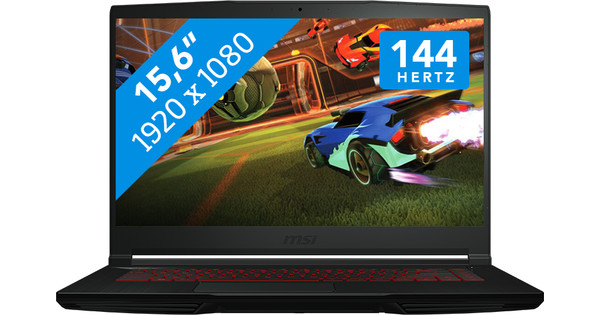 MSI Thin GF63 12UC-667 - 15.6 inches - Intel Core i5 - 16GB RAM/512GB SSD - RTX 3050 - FreeDOS