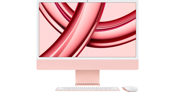 Apple iMac 24" (2023) M3 (8 Core CPU / 10 Core GPU) 8GB/256GB Rosa QWERTZ