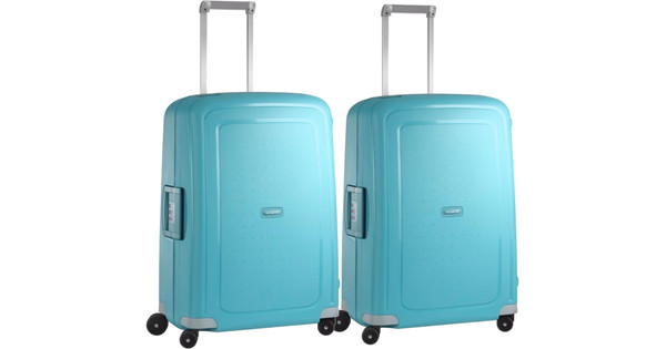 Valise Samsonite S CURE Spinner 69cm Aqua Blue main image 1