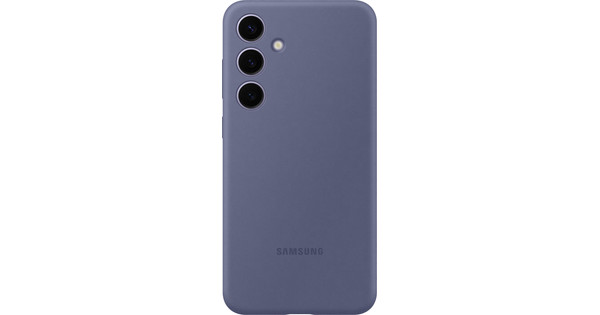 Samsung Galaxy S24 Plus Silicone Back Cover Purple