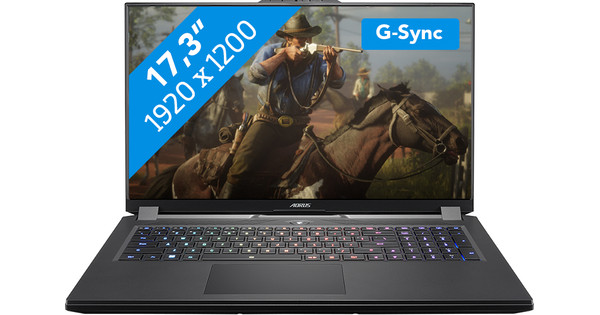 GIGABYTE AORUS 17H - 17.3 inches - Intel Core i7 - 16GB RAM/1TB SSD - RTX 4080