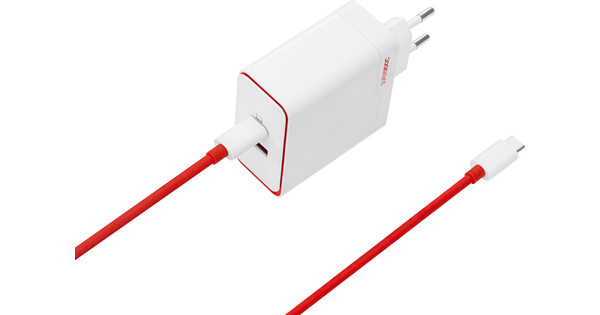 OnePlus SuperVOOC Ladegerät 100 W + USB-C-Kabel Rot