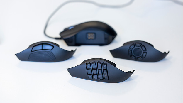 Razer Naga Trinity mit allen Teilen