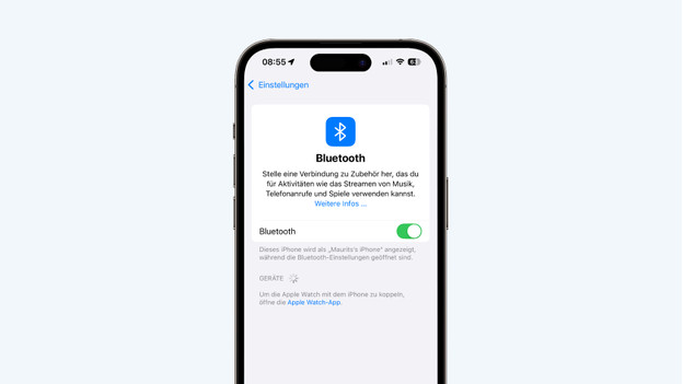 Bluetooth einschalten