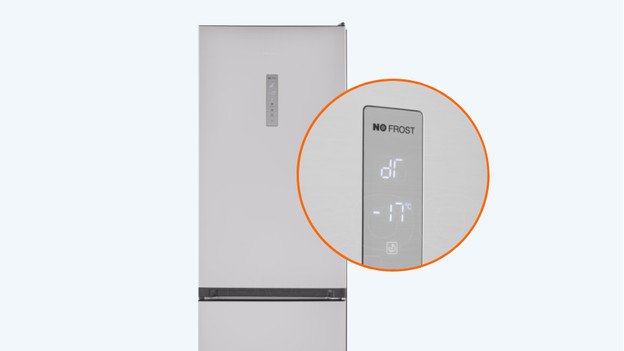 Wie behebt man die Fehlermeldung ¿DR¿ bei einem Hisense Kühlschrank?