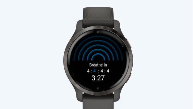 Garmin Venu 2 breathing exercise