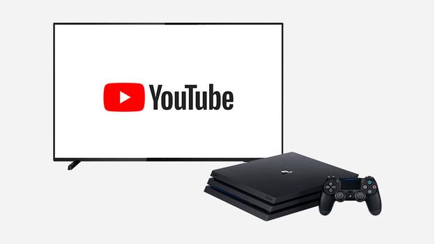 YouTube on your PS4