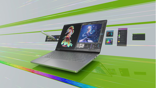 Studenten- oder Creator-Laptop mit NVIDIA GeForce RTX