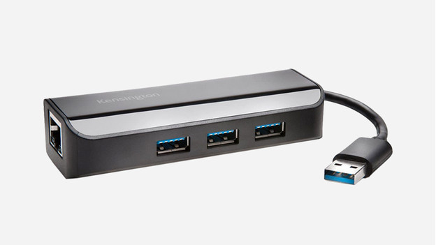 USB hub with Ethernet port