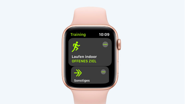 Das richtige Training auf der Apple Watch auswählen