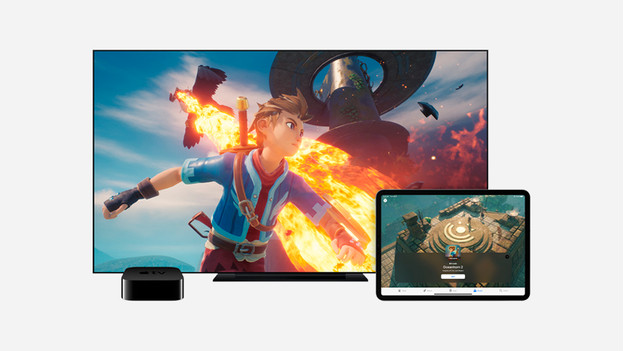 Apple TV mit Apple Arcade spielen