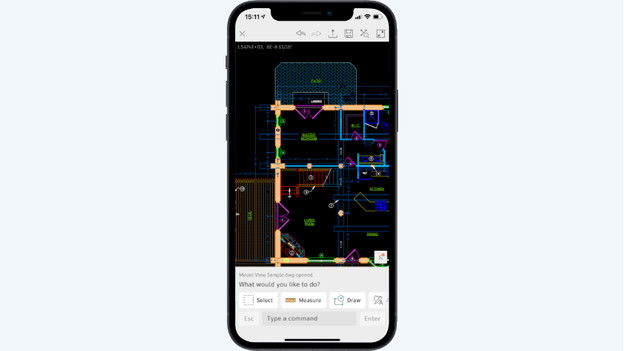 Autocad-App auf dem iPhone