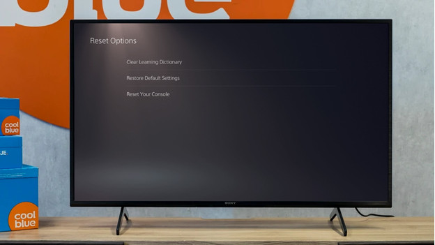 PlayStation reset options