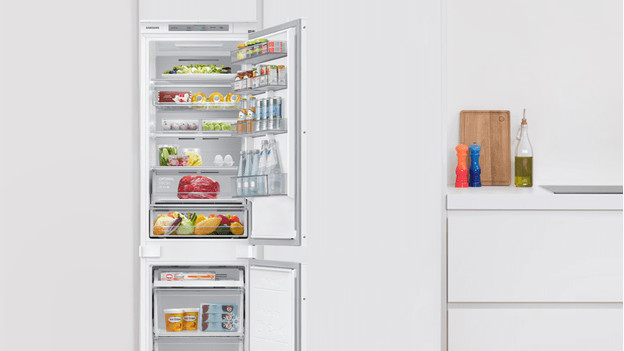 Weißer Kühlschrank